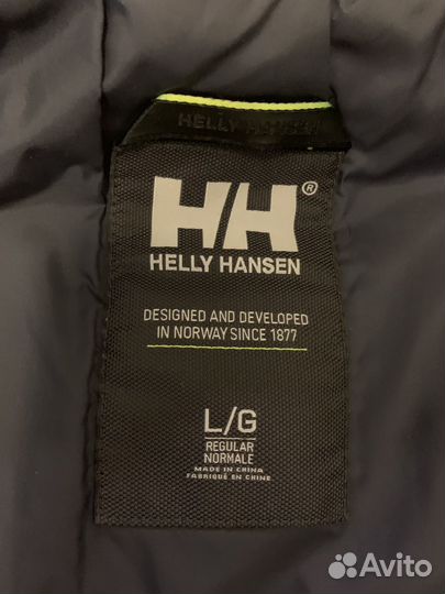 Зимняя парка helly hansen 50/L