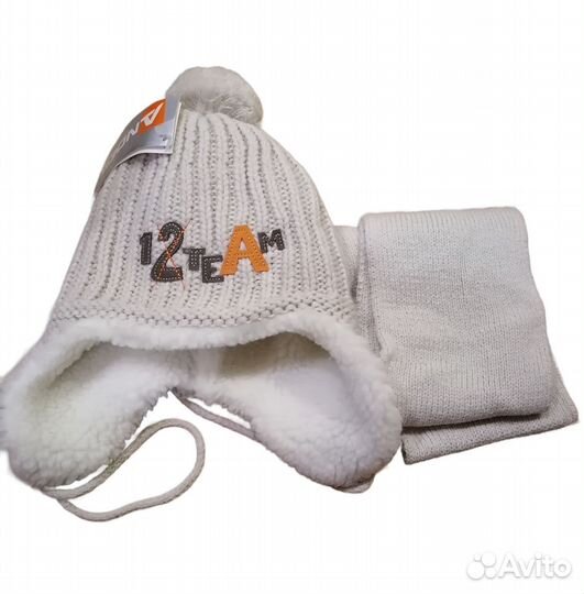 Шапка+шарф р. 52-53.Magrof