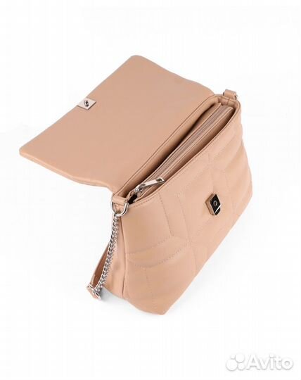 Сумка Кроссбоди бежевая