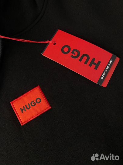 Толстовка Hugo Boss флисовая люкс