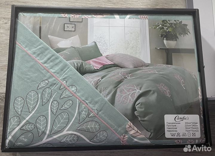 Постельное белье евро candies