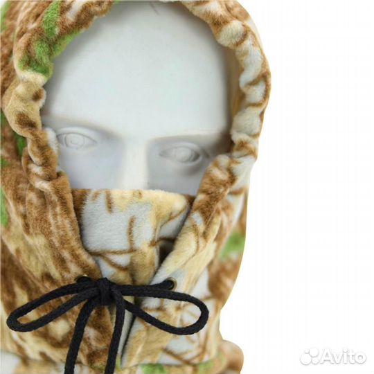 Зимняя Балаклава Флисовая Маска Шапка Капюшон