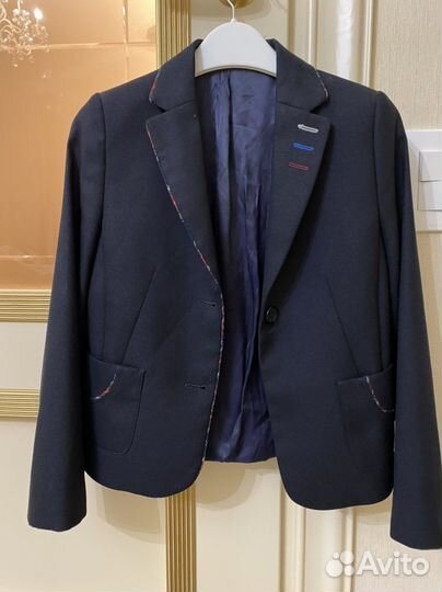 Школьная форма пиджак для девочки на 134 см