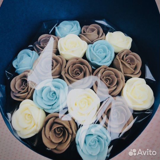 Букет из шоколадных роз