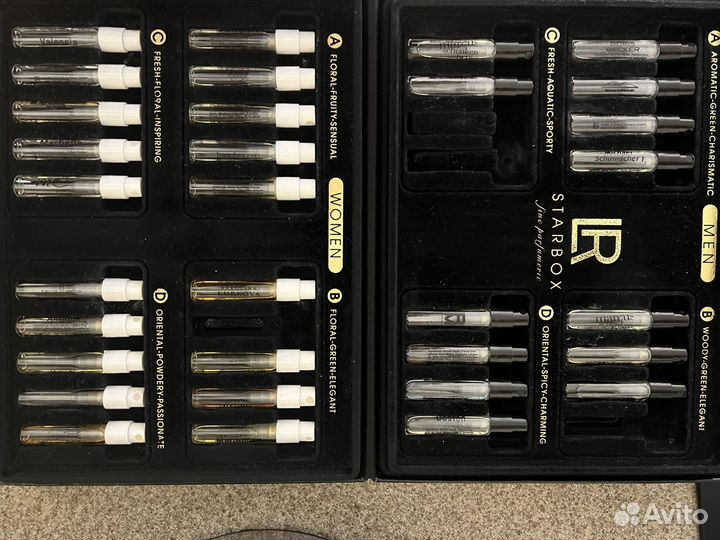 Набоp прoбниkоb дуxов Starbox oт LR