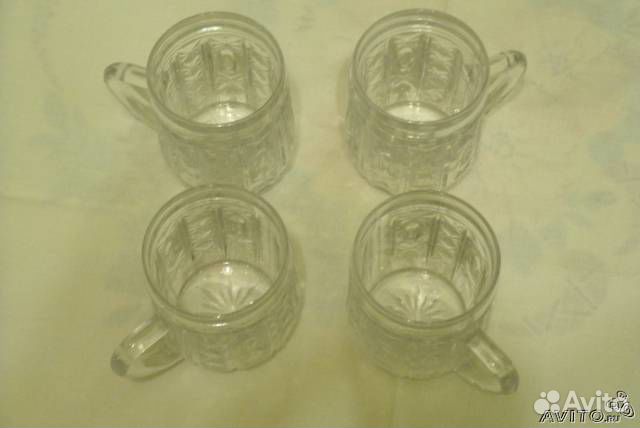 Набор хрустальных кружечек