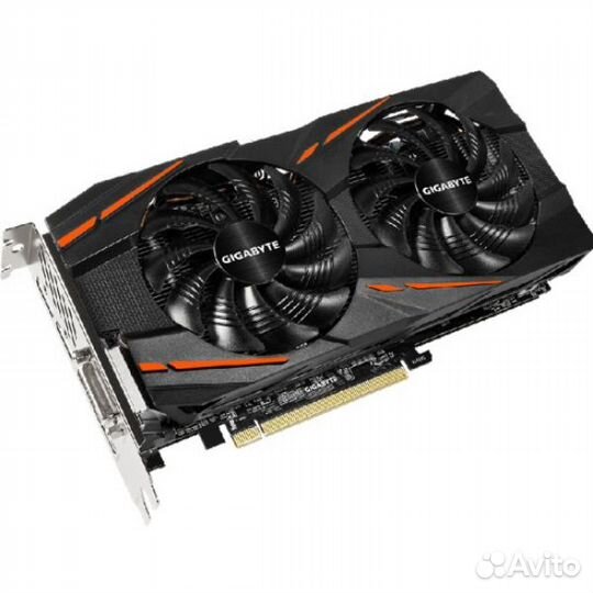 Видеокарта 08192Mb RX580 gigabyte AMD Radeon GV-RX