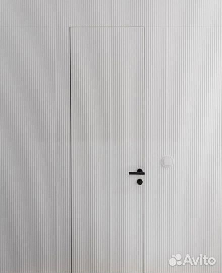 Двери межкомнатные скрытые под покраску, отделку