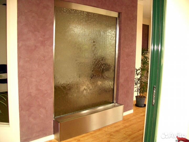 Водопад по стеклу - от производителя