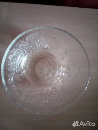 Хрусталь, стекло, ваза, конфетница, креманка