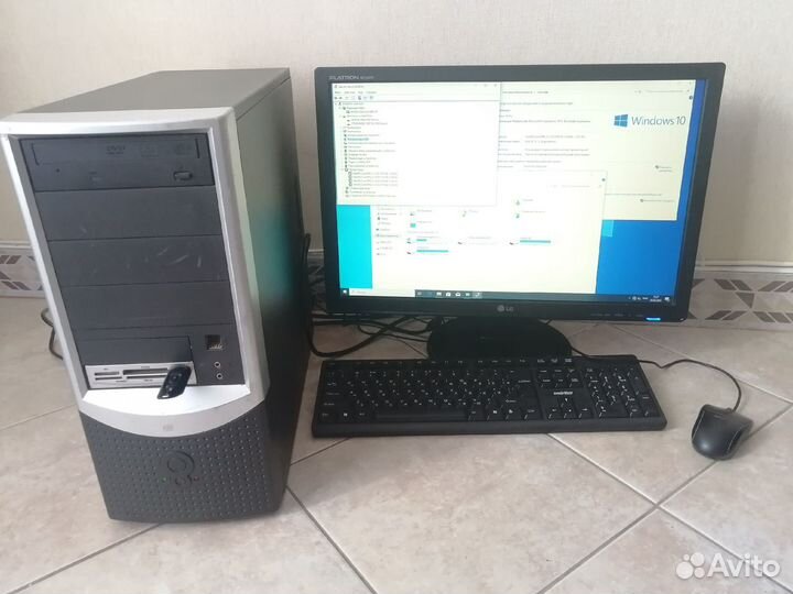 Бюджетный Игровой пк intel Core i3