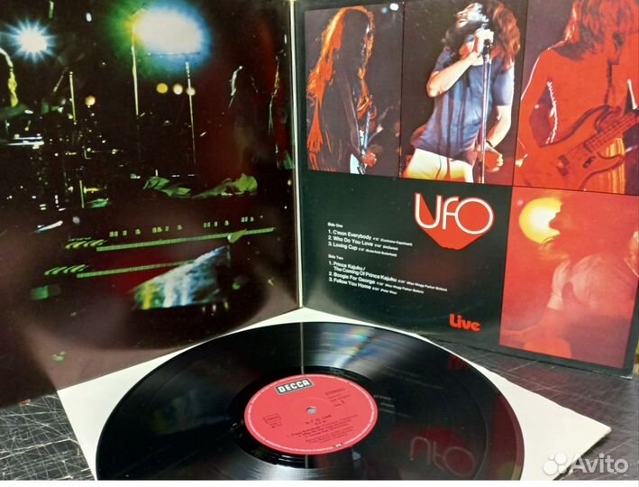 UFO Live Decca 1972 винил германия