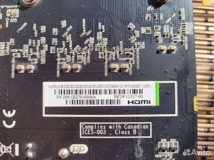 Sapphire AMD Radeon R9 270X 2Gb