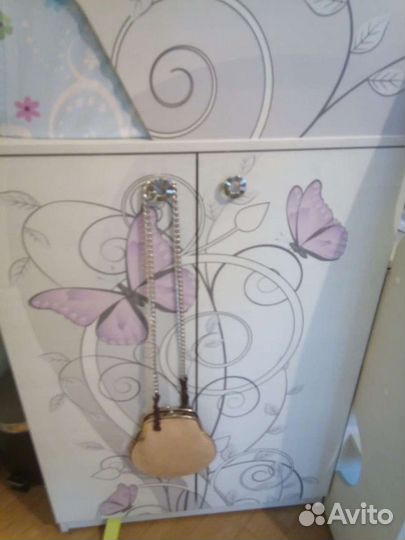 Детская кровать гардероб для девочки