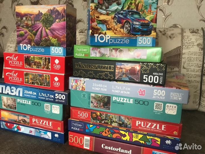 Пазлы 500 элементов