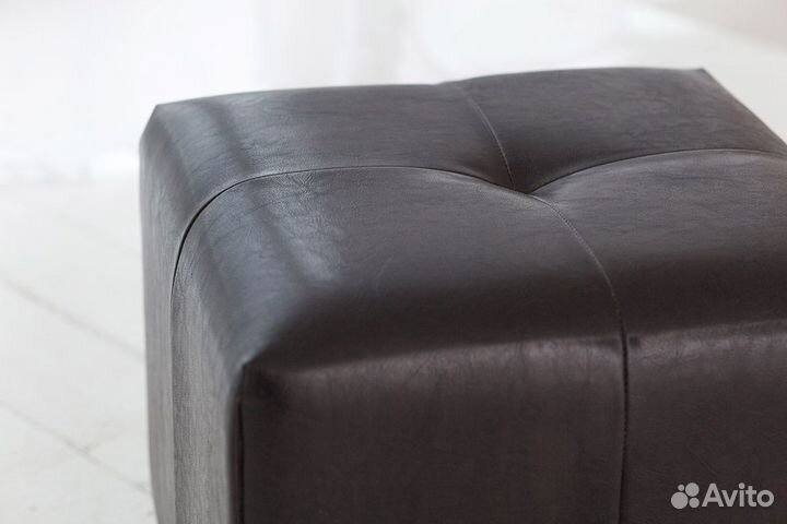 Пуф Николь Коричневый экокожа