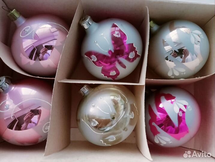 Ёлочные игрушки СССР