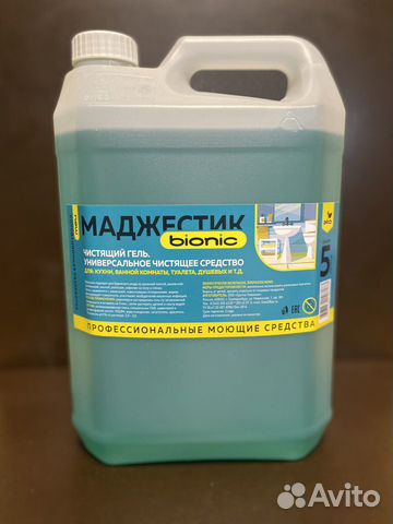 Гель для чистки сантехники 5л