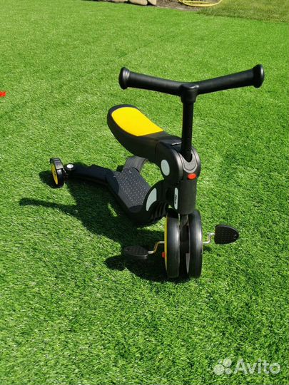 Трёхколёсный самокат 5 в 1 Pituso Yellow