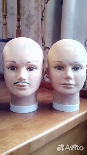 Головы мужские и женские