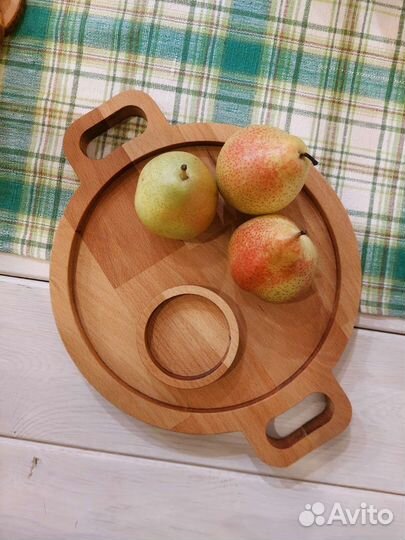 Поднос деревянный