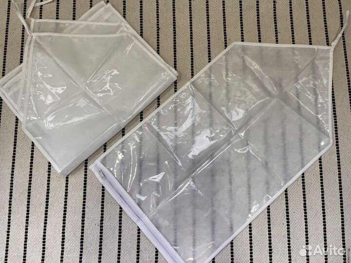 Крафт пакеты с ручками, упаковка для текстиля