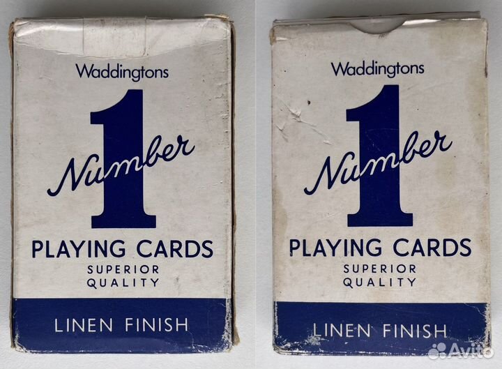 Коллекционная колода игральных карт Waddingtons