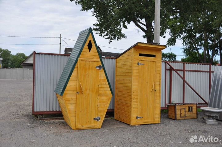 Уличные туалеты, душевые кабинки и раздевалки