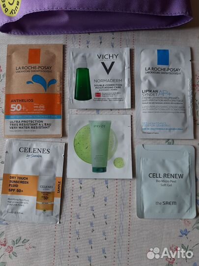 Косметичка и 28 пробников gold apple