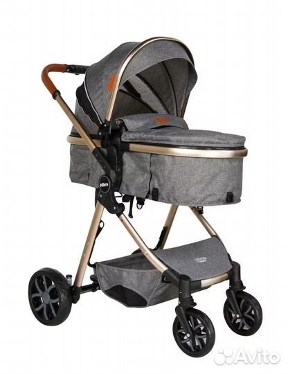 Автокресло, рама с колесами, складная люлька