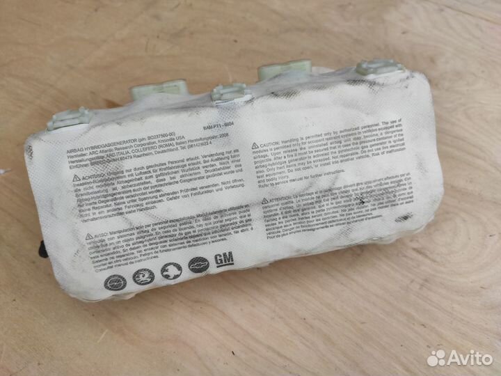 Подушка безопасности пассажирская Астра Н 1 конт