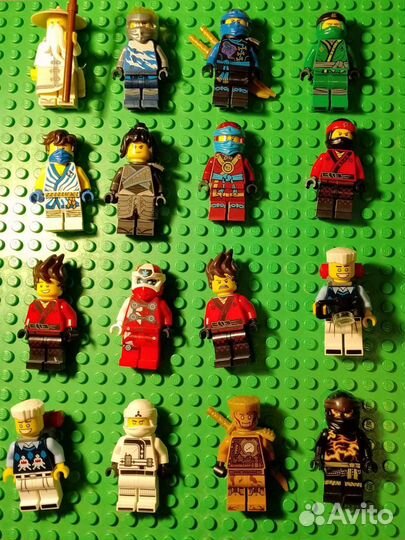 Lego ninjago минифигурки