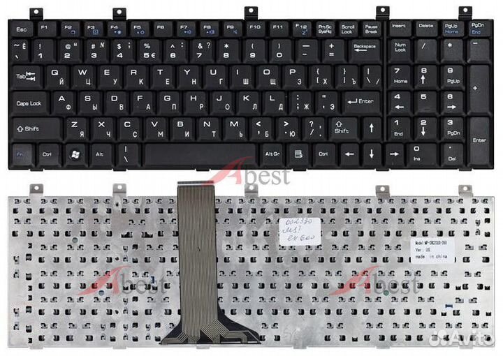 Клавиатуры для ноутбуков MSI