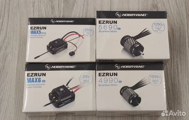 Электроника Hobbywing для RC (ESC, Motor, Ubec)