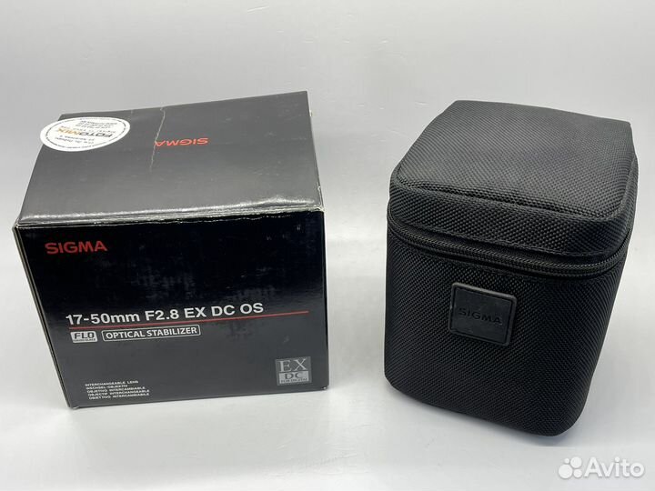 Sigma AF 17-50mm f/2.8 EX DC OS HSM Canon EF-S