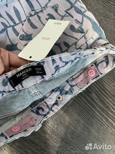 Шорты и кепка новые. Mango kids