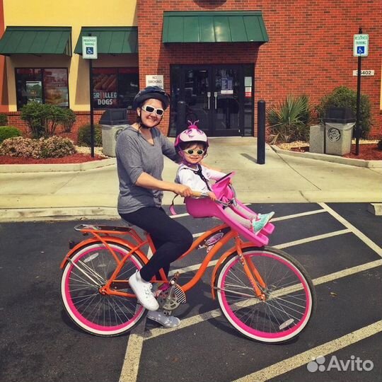 Детское велокресло переднее