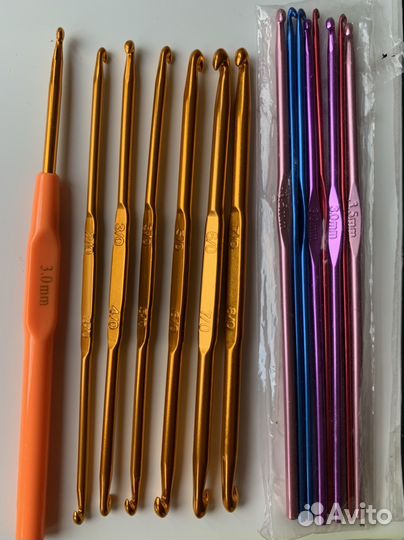 Спицы и крючки для вязания