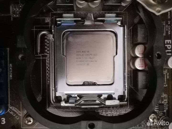 Процессор Intel core 2 duo 2,4 ghz