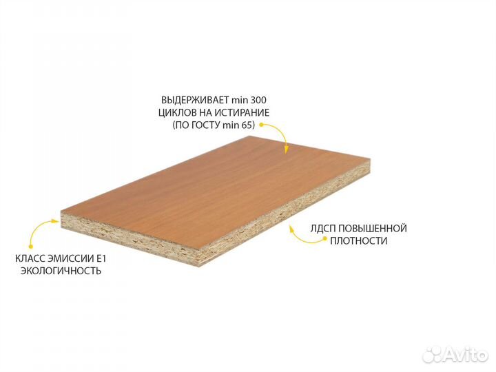 Угловой стол с тумбой Рубин 42 562 для работы