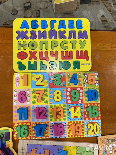 Вкладыши деревянные