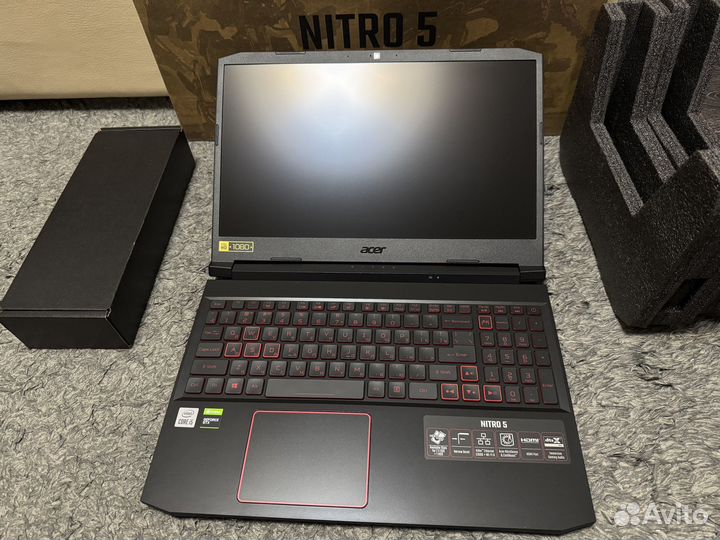 Игровой Acer Nitro 5 (i5 10300H, GTX1650)