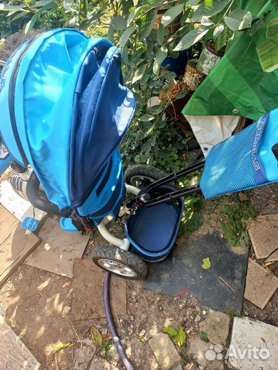 Детский трехколесный велосипед lamborghini