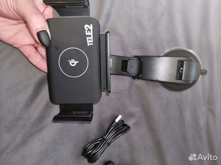 Беспроводная зарядка держатель tele 2