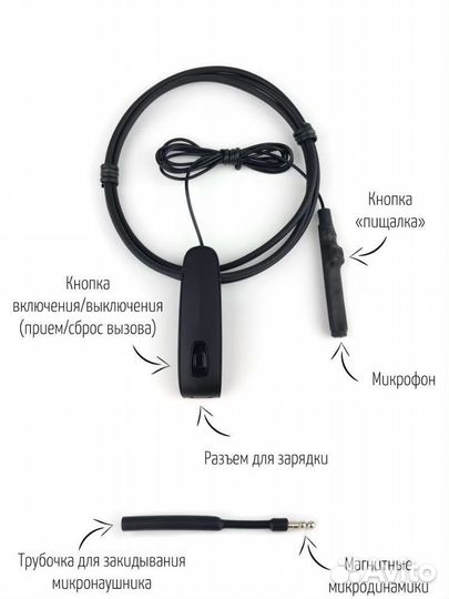 Микронаушник аренда bluetooth