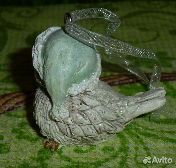 Коллекционная статуэтка \ фигурка:Зимний Воробушек