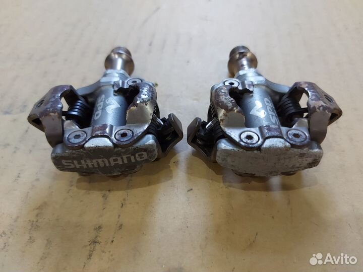 Контактные педали Shimano XTR