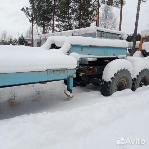 Полуприцеп трал (тяжеловоз) ЧМЗАП 93853, 2001