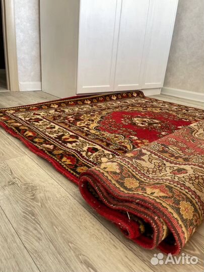 Ковер шерстяной СССР 1,5 на 2,5