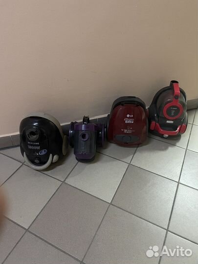 Пылесосы на запчасти и под восстановление